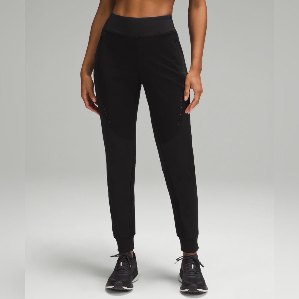 Lululemon Cold Weather High-Rise Running Jogger Full Length in Black 2